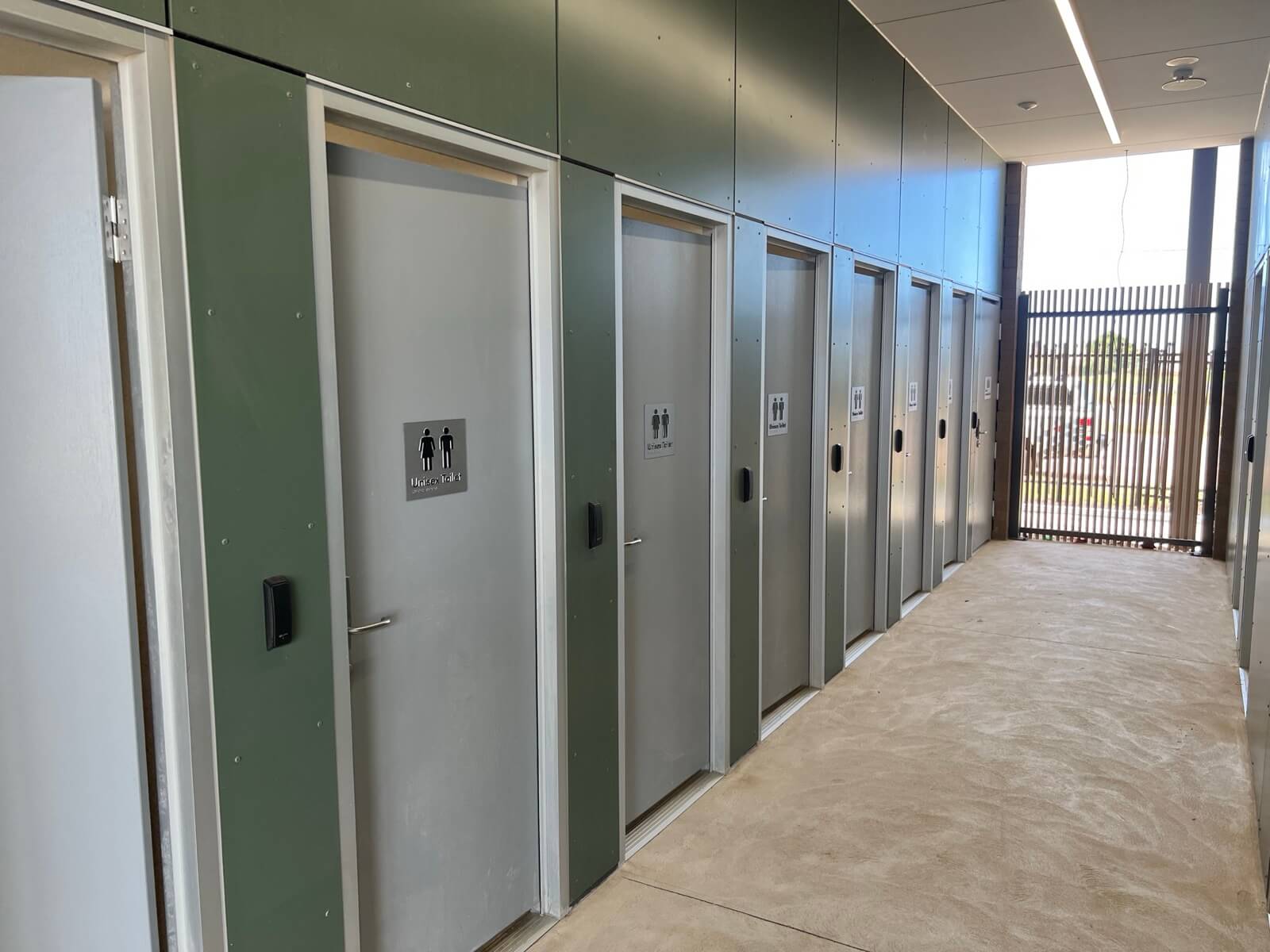Safety decals and tactile signage – School, Werribee